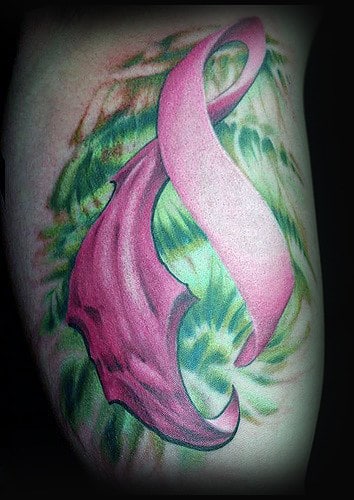 Top 71 Cancer Ribbon Tattoo Ideas - [2021 Inspiration Guide]