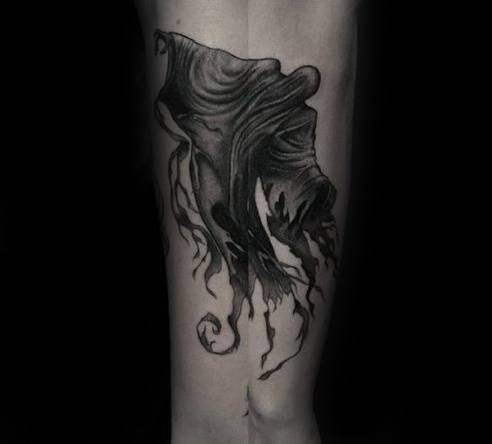 Dementor Tattoo Designs For Guys