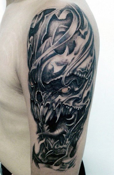 Demon Ink Tattoo For Guys