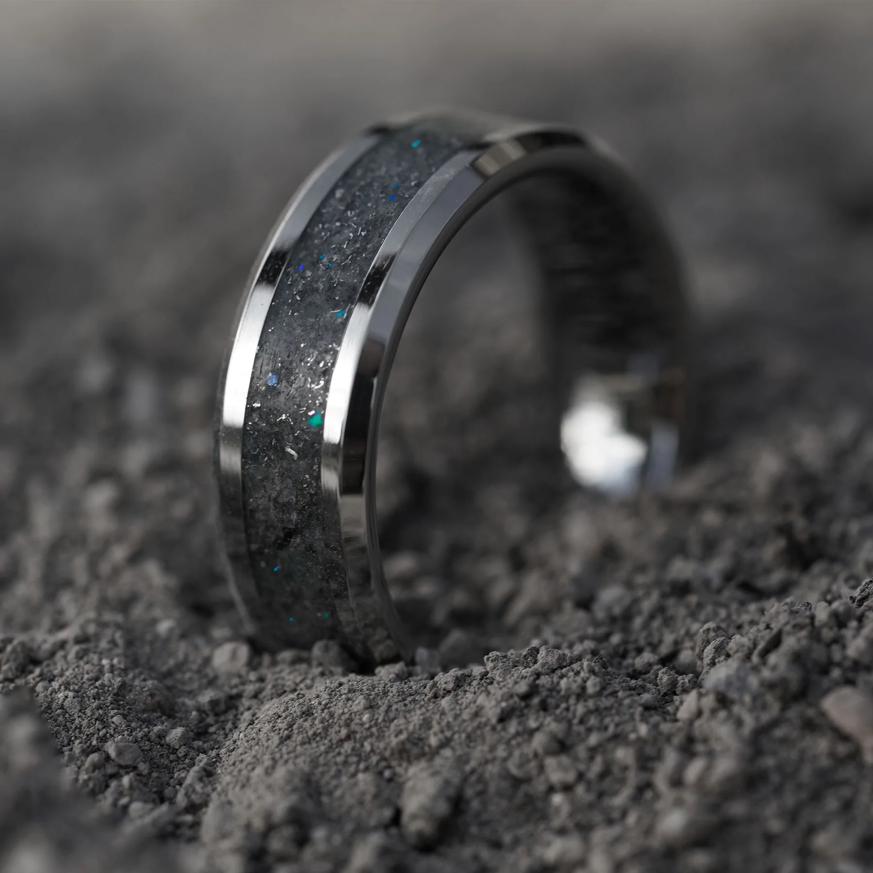 The otherworldly StarDust™ Ring by Patrick Adair Designs