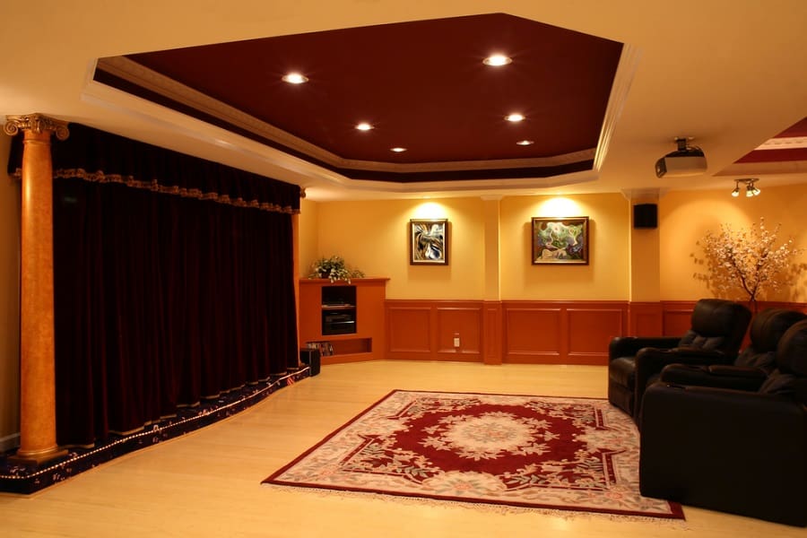 Design Ideas For Home Theater Seating