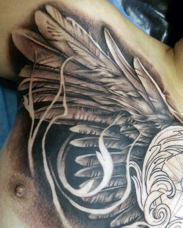 55 Ingenious Angel Wings Tattoo Designs for Men  Women