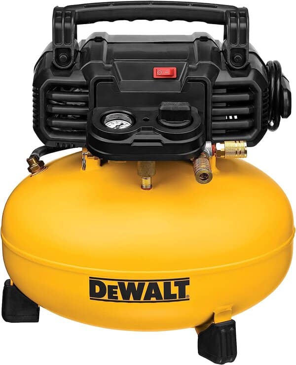 dewalt yellow pancake air compressor 