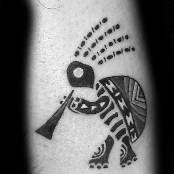 Distinctive Male Arm Kokopelli Tattoo Designs
