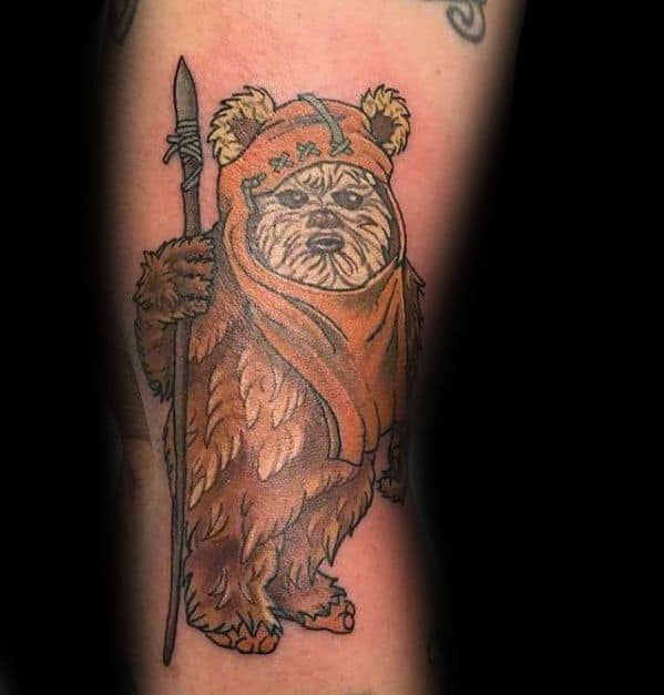 60 Awesome Ewok Tattoos for Men [2024 Inspiration Guide]