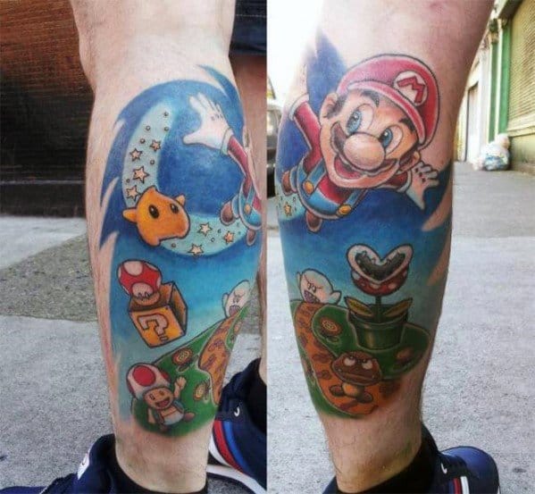 Super Mario Brothers Tattoo Favors  BIG W