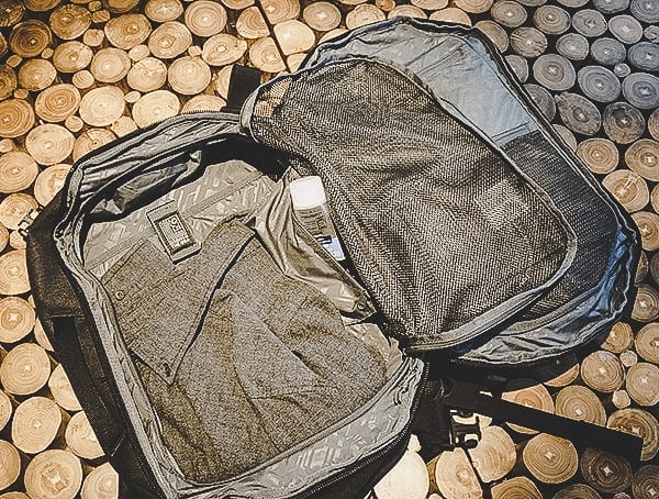 Divided Open Backpack Chrome Industries Summoner Review Of Interior