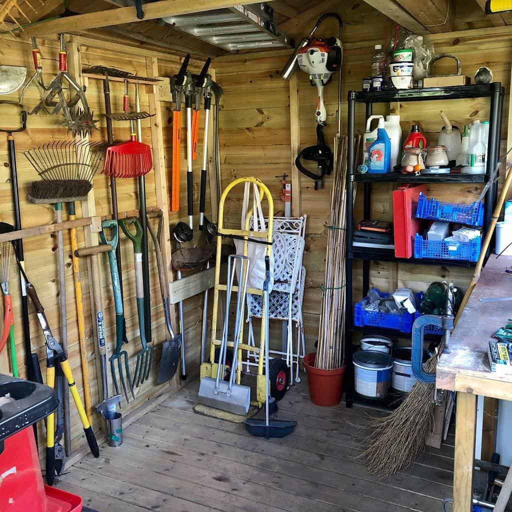 50 Shed Storage Ideas To Organize Your Shed