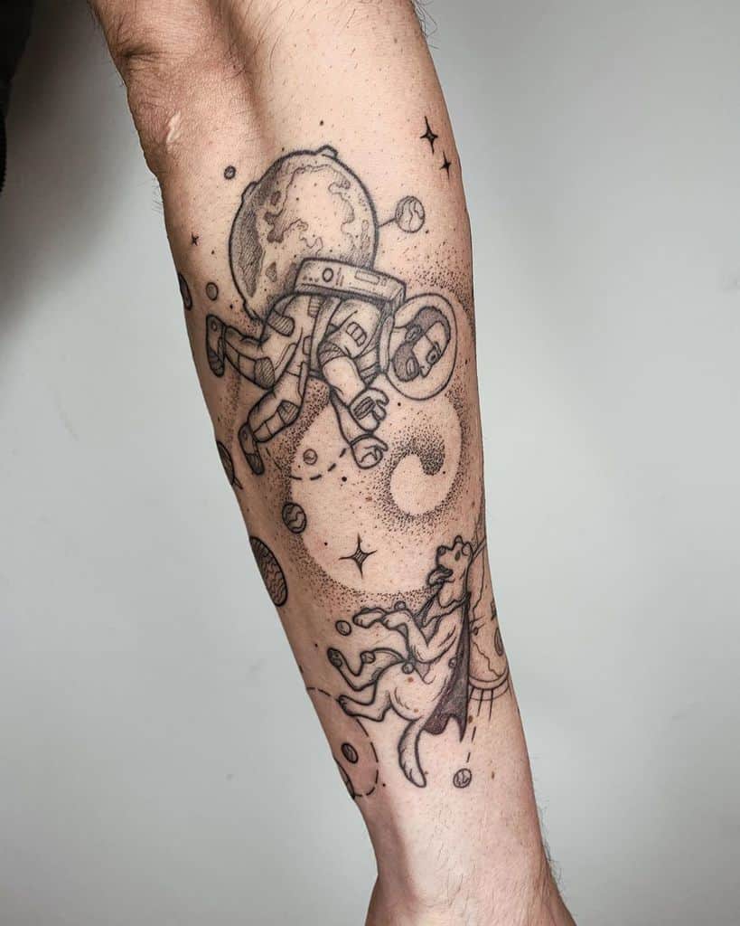 dog-starwars-space-leo-tattoo-ximigarcia