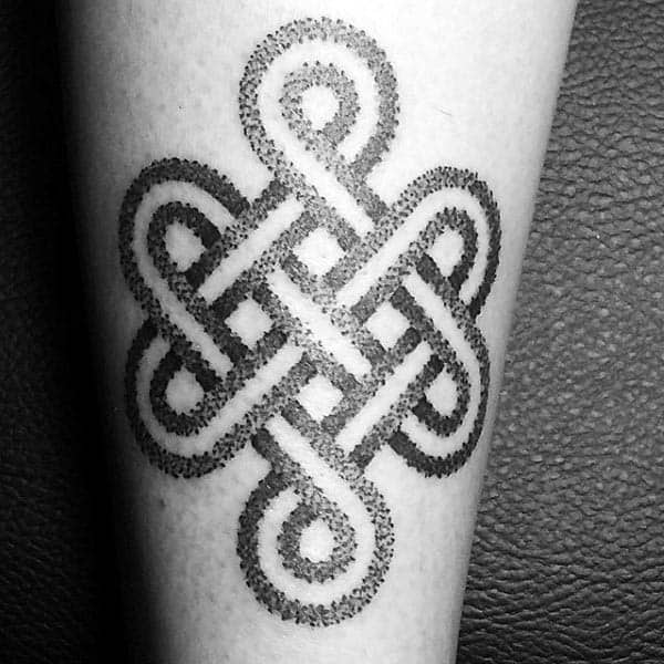 Awesome Endless Knot Mandala Tattoo By Pepe Vicio