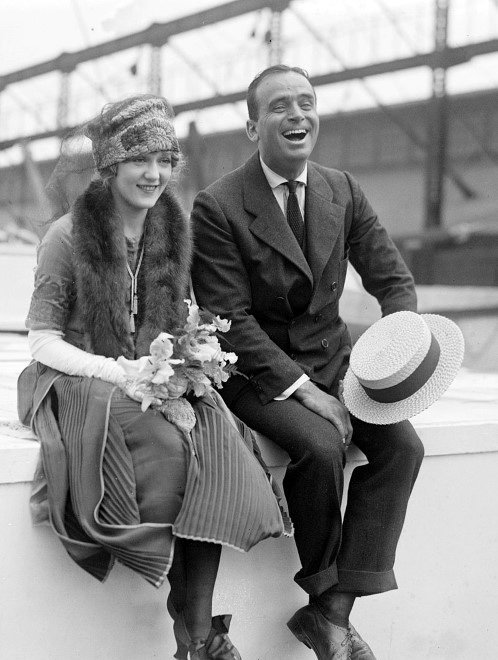 Douglas Fairbanks With Stylish 1920s Hairstyle