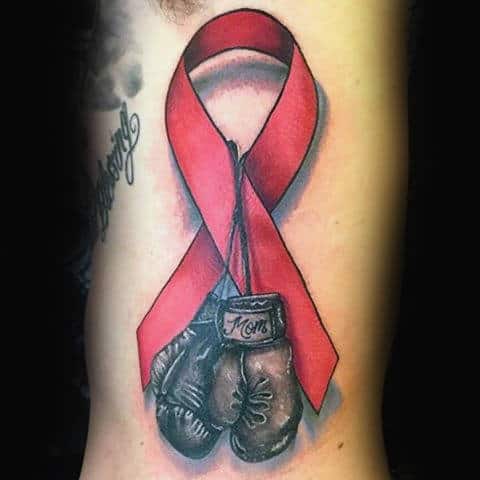 Lung Cancer Ribbon Tattoo by NikkiFirestarter on DeviantArt