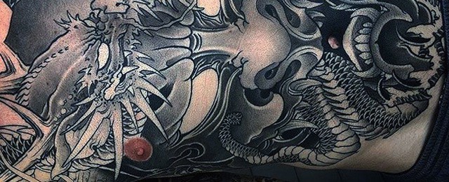 Top 39 Dragon Chest Tattoo Ideas – [2022 Inspiration Guide]