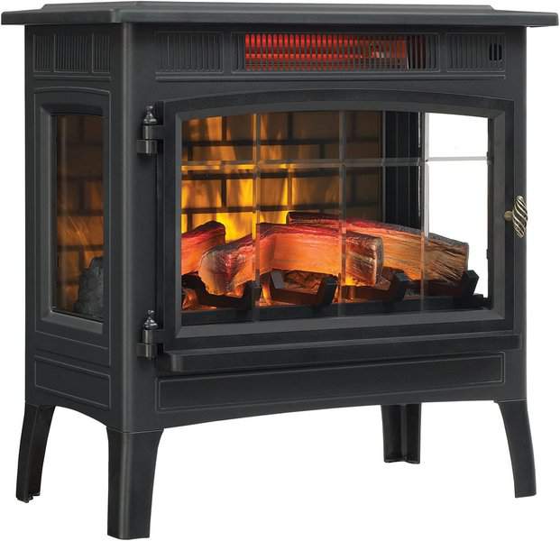 duraflame infrared electric fireplace