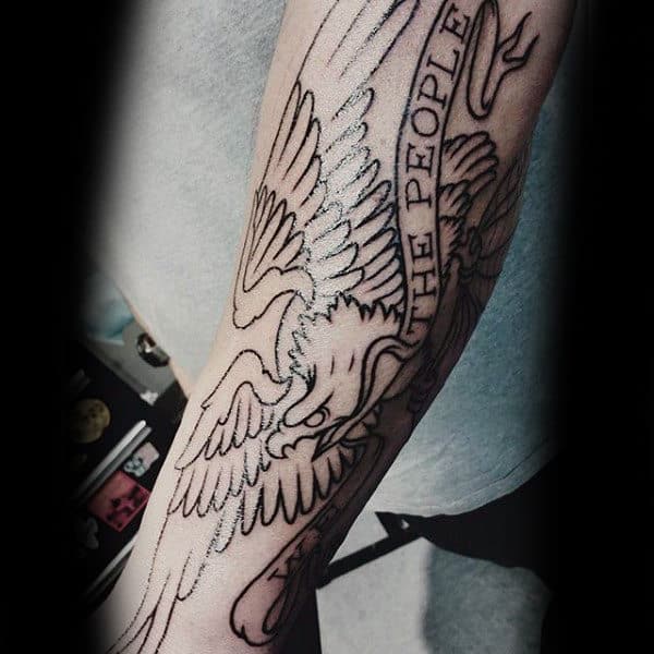 Eagle Forearm Guys We The People Tattoos