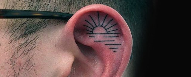Top 101 Best Ear Tattoo Ideas – [2022 Inspiration Guide]