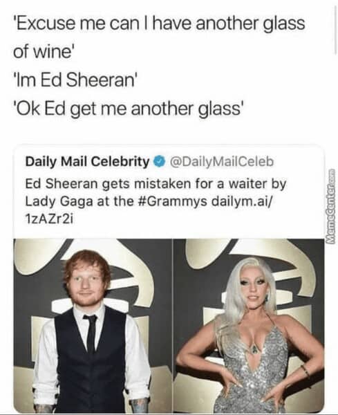 Memes About Ed Sheeran That Will Brighten Your Day