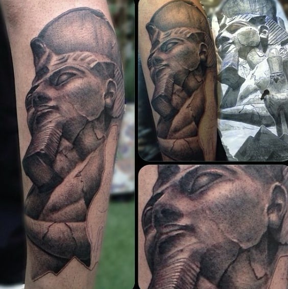 Egyptian Half Sleeve Men's Tattoos