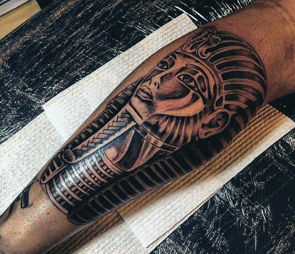 Egyptian Hieroglyphic Tattoos For Men