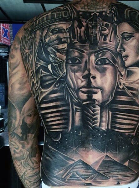 Killer Ink Tattoo on Twitter Killer Egyptian themed full back piece by  Craig Cardwell with killerinktattoo supplies killerink tattoo tattoos  bodyart ink tattooartist tattooart egyptiantattoo fullbacktattoo  fullbackpiece httpstco 