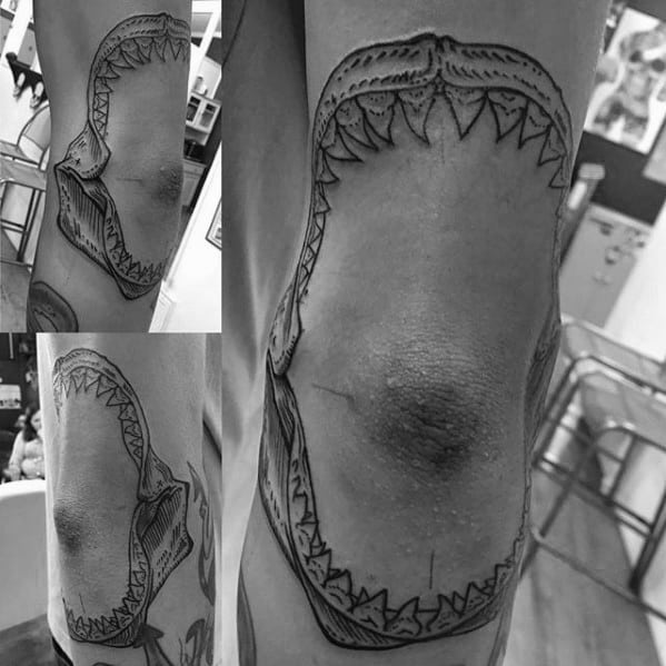 Shark Elbow 4  Bozemans Tattoo Alley LLC Pictures  Tattoo Alley