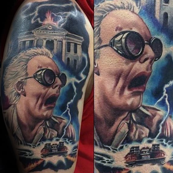 back to the future 1  2 combined by Steve Morris TattooNOW