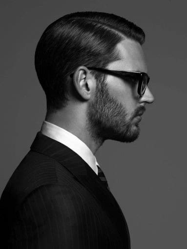 Elegant Male Professional Combed Hairstyles