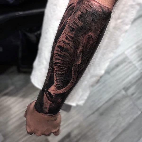 Elephant Tattoo Ideas For Forearm Sleeve On Men