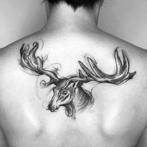 Elk Themed Tattoo Ideas