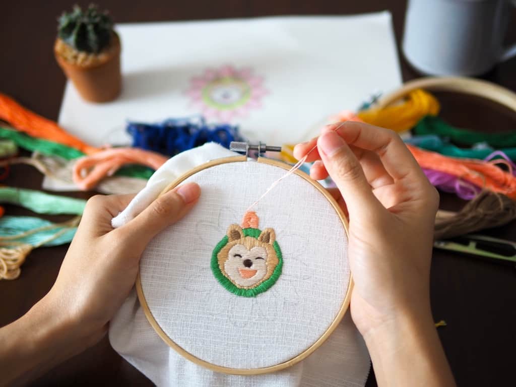 embroidery skills
