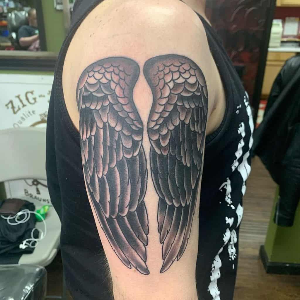 epic-black-grey-angel-wing-tattoo-epictattoostx
