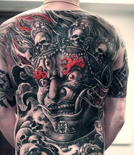 Evil Demon Tattoos For Guys