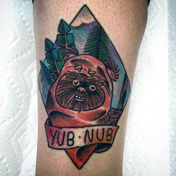 60 Awesome Ewok Tattoos for Men [2024 Inspiration Guide]