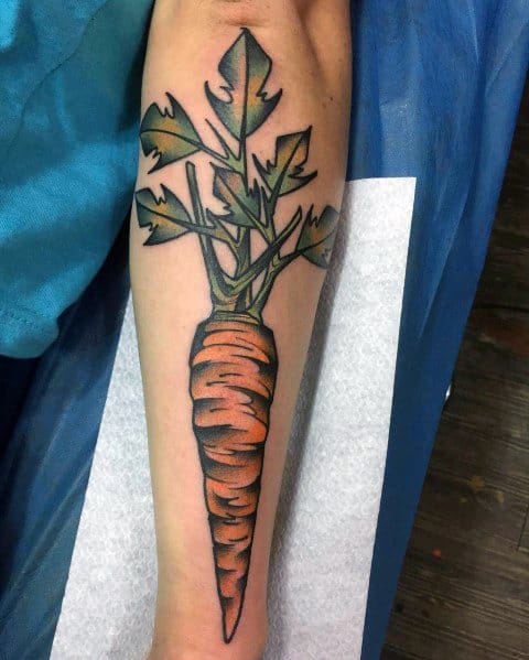 Excellent Guys Carrot Tattoos