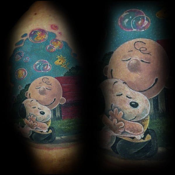 Excellent Guys Charlie Brown Tattoos