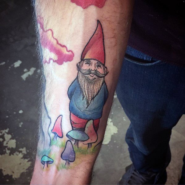 Excellent Guys Gnome Tattoos