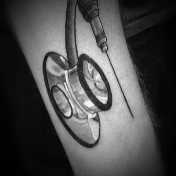 Excellent Guys Stethoscope Tattoos