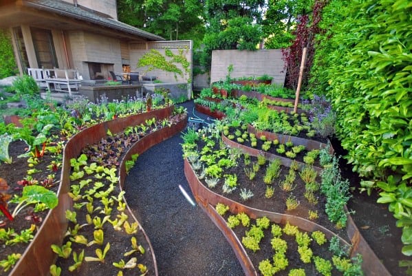 layered vegetable garden