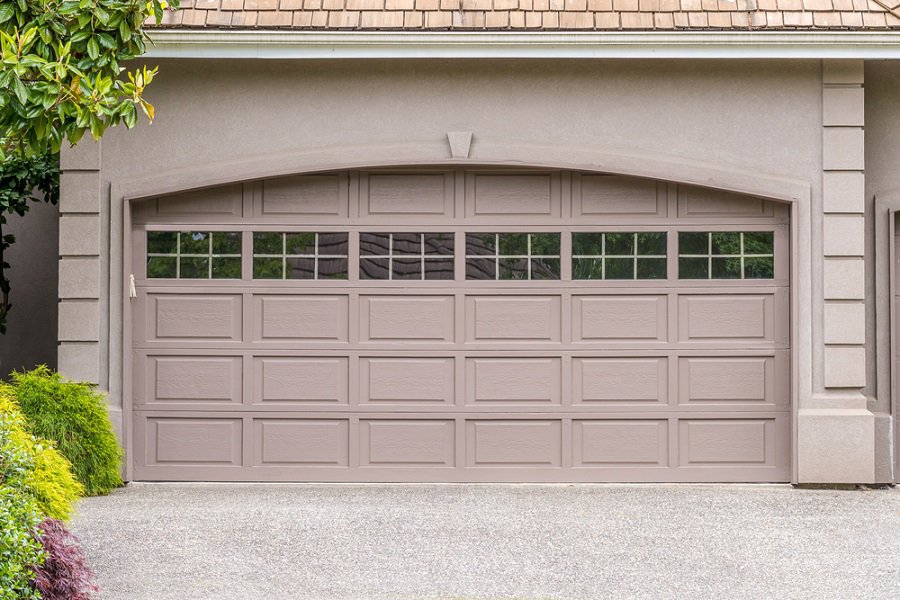 arched garage door 