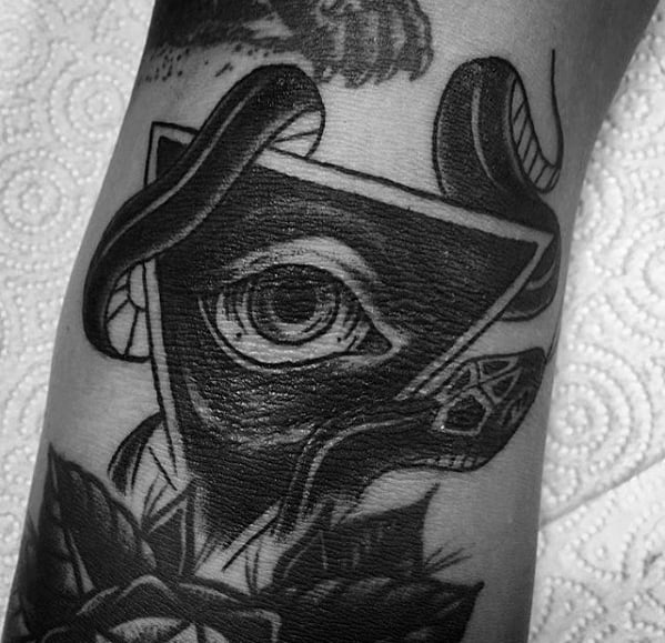 Eye With Snake Guys Ditch Tattoos