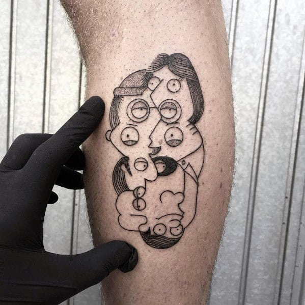 Family Guy Themed Tattoo Ideas