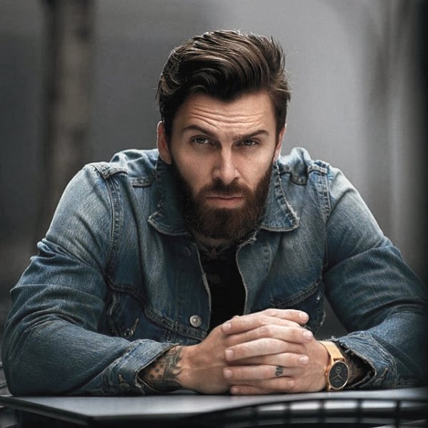 50 Medium Beard Styles For Men - Masculine Facial Hair Ideas