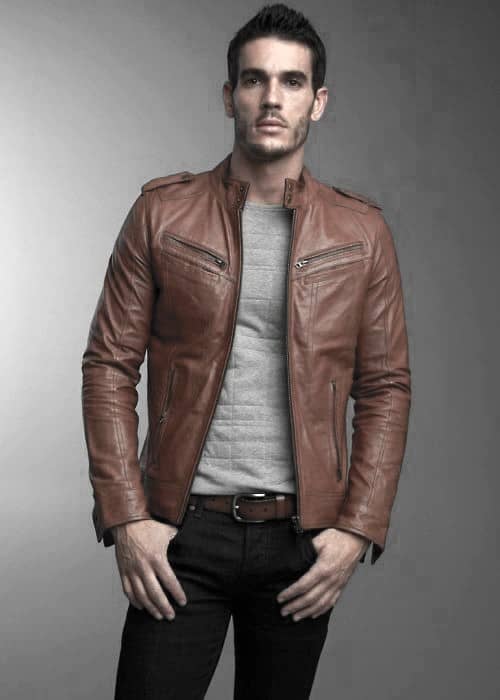 Fashion Mens How To Wear A Leather Jacket Black Leather Jacket Outfit White Pants
