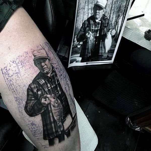 29 Beautiful Grandpa Shoulder Tattoos  Tattoo Designs  TattoosBagcom