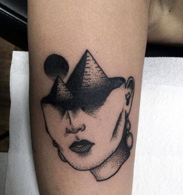 The Silver Key - Pyramid Head tattoo by artist, Jesse Myers. | Facebook