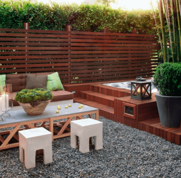 Top 40 Best Gravel Patio Ideas - Backyard Designs