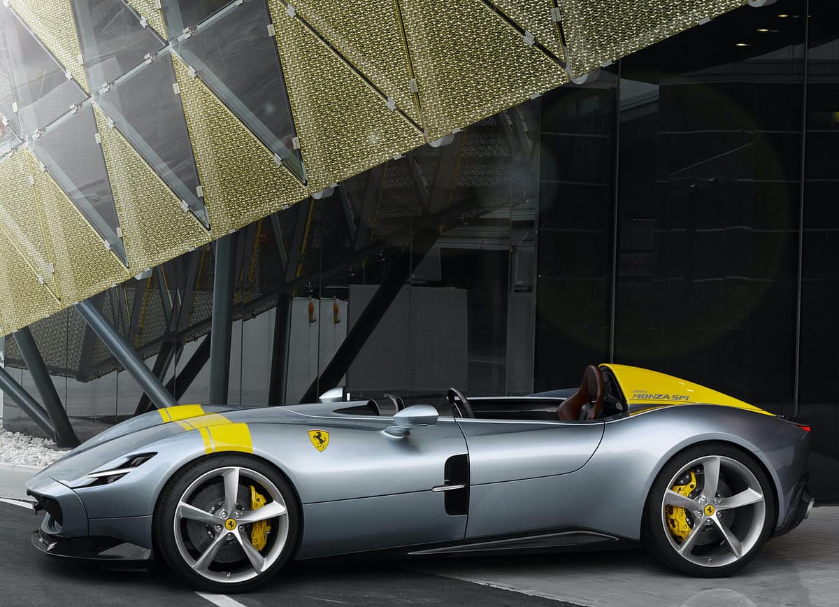 The 2019 Ferrari Monza Sp1 Is The World S Most Beautiful Car According To Science Next Luxury