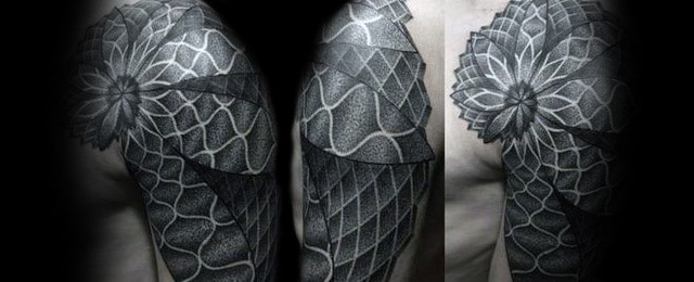 60 Fibonacci Tattoo Designs For Men – Spiral Ink Ideas