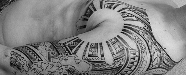 50 Filipino Sun Tattoo Designs For Men – Tribal Ink Ideas