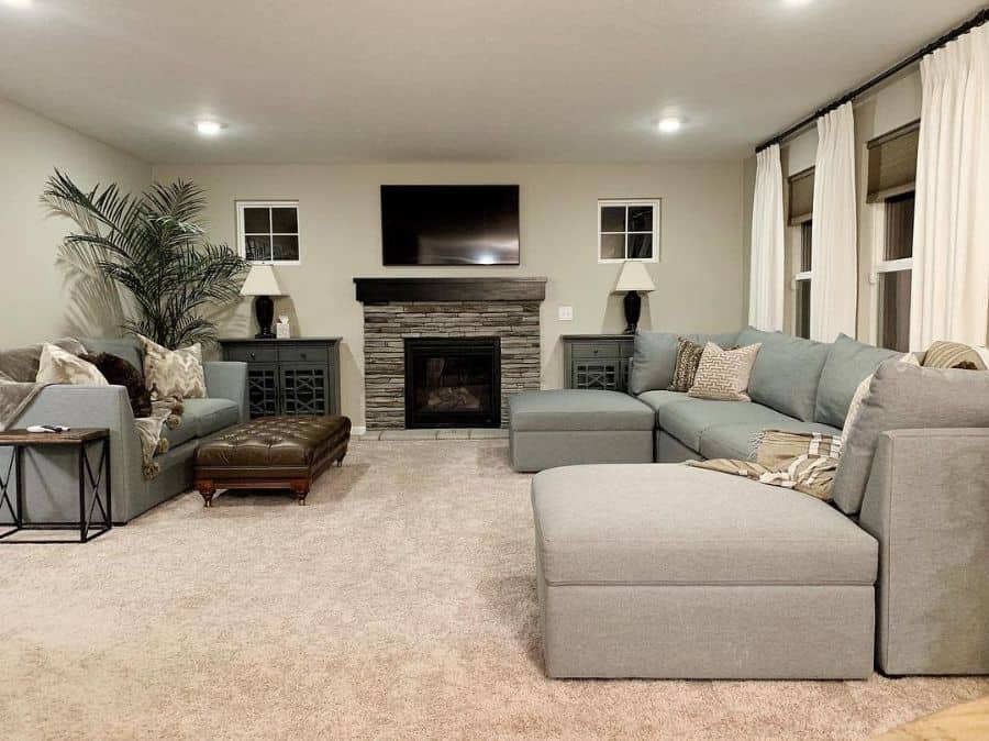 fireplace large living room ideas inspiredlifeinteriors
